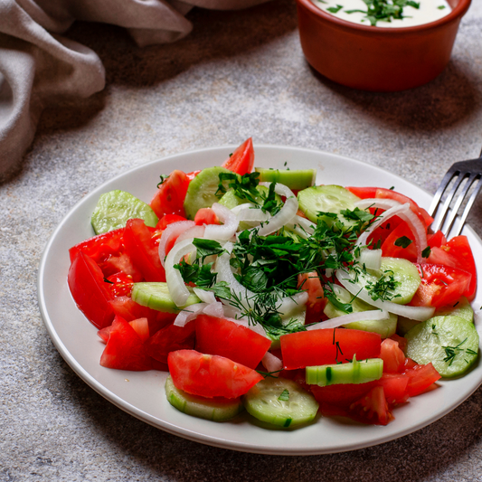 Our toddlers' favorite Shepherd's Salad