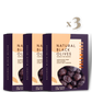 Naturally Dry Cured Black Olives | Low Salt | 150 g x 3